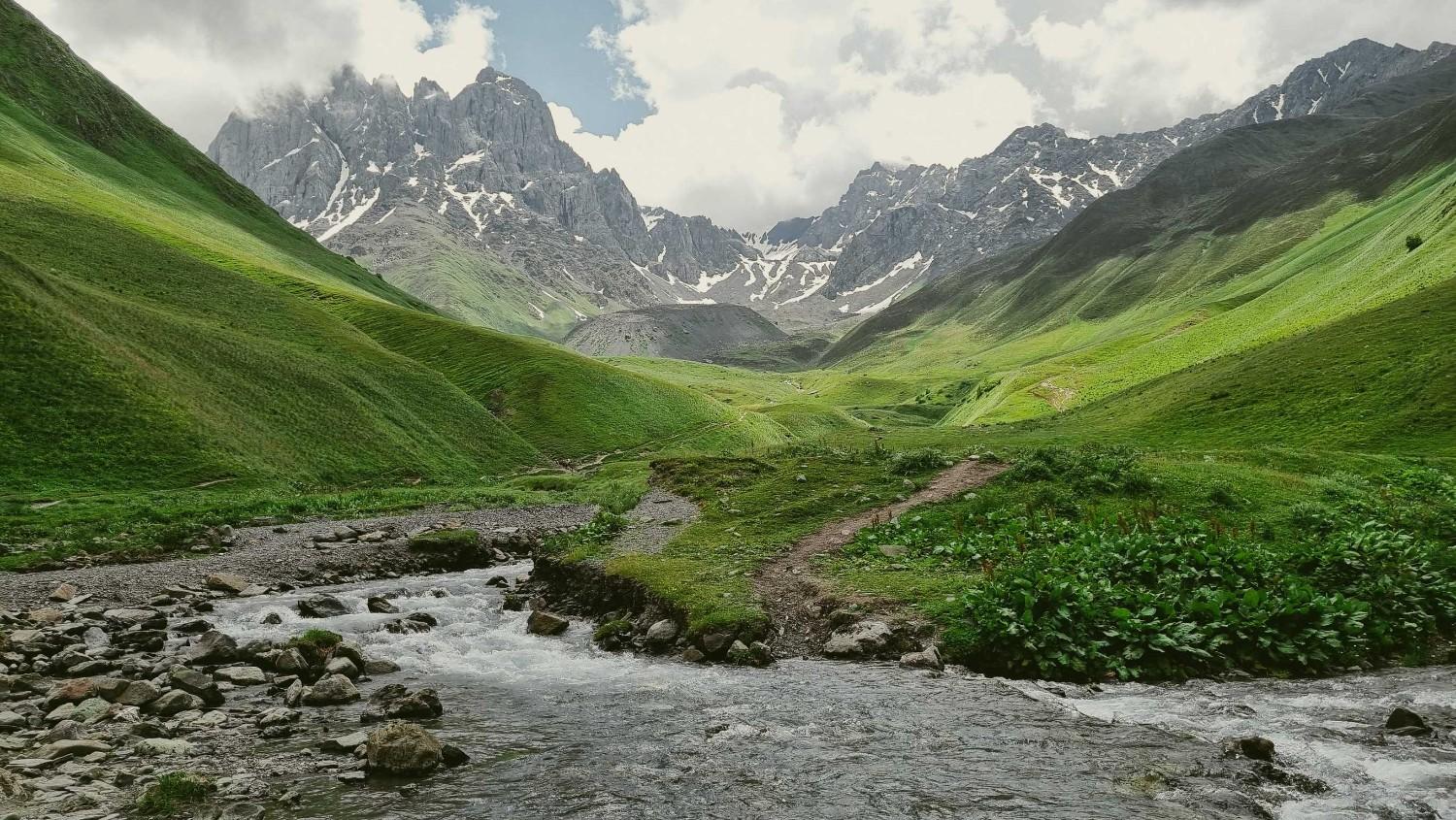 Chauhi River, Juta Valley, Georgia