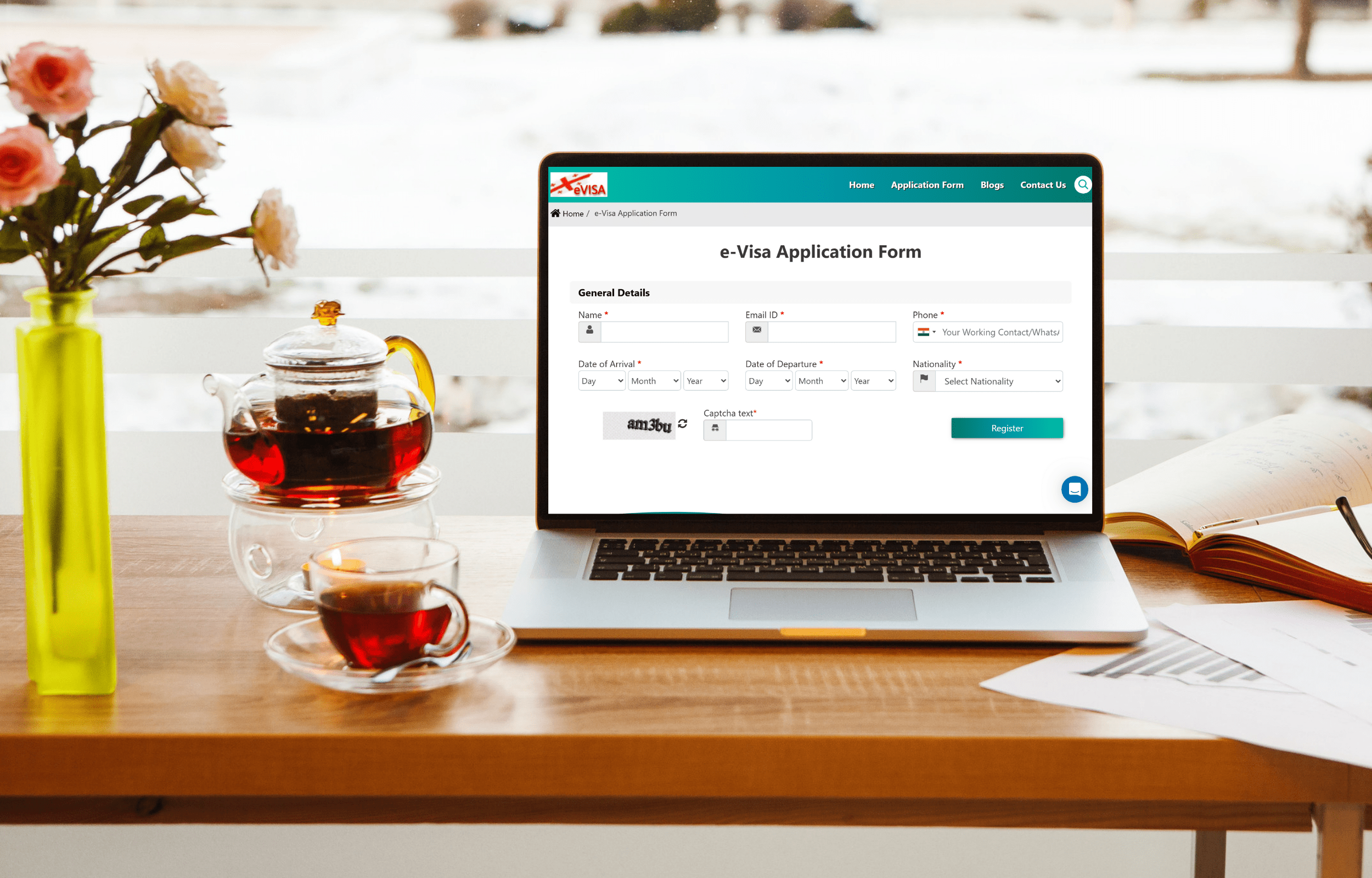 Georgia visa application form process