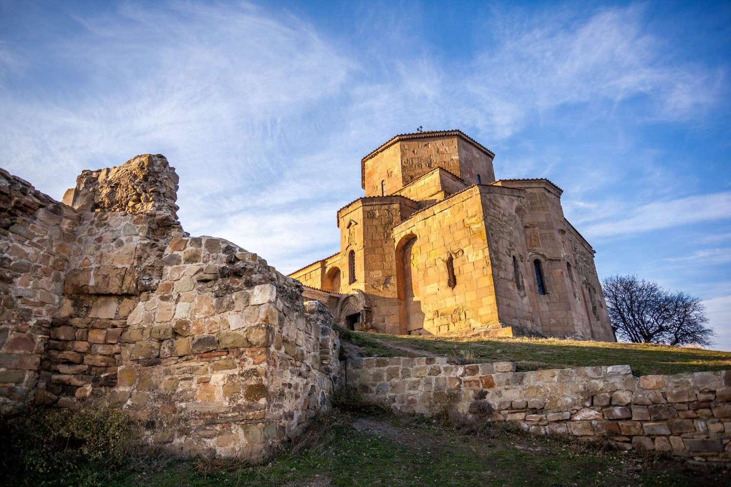 Jvari Monastery In Georgia