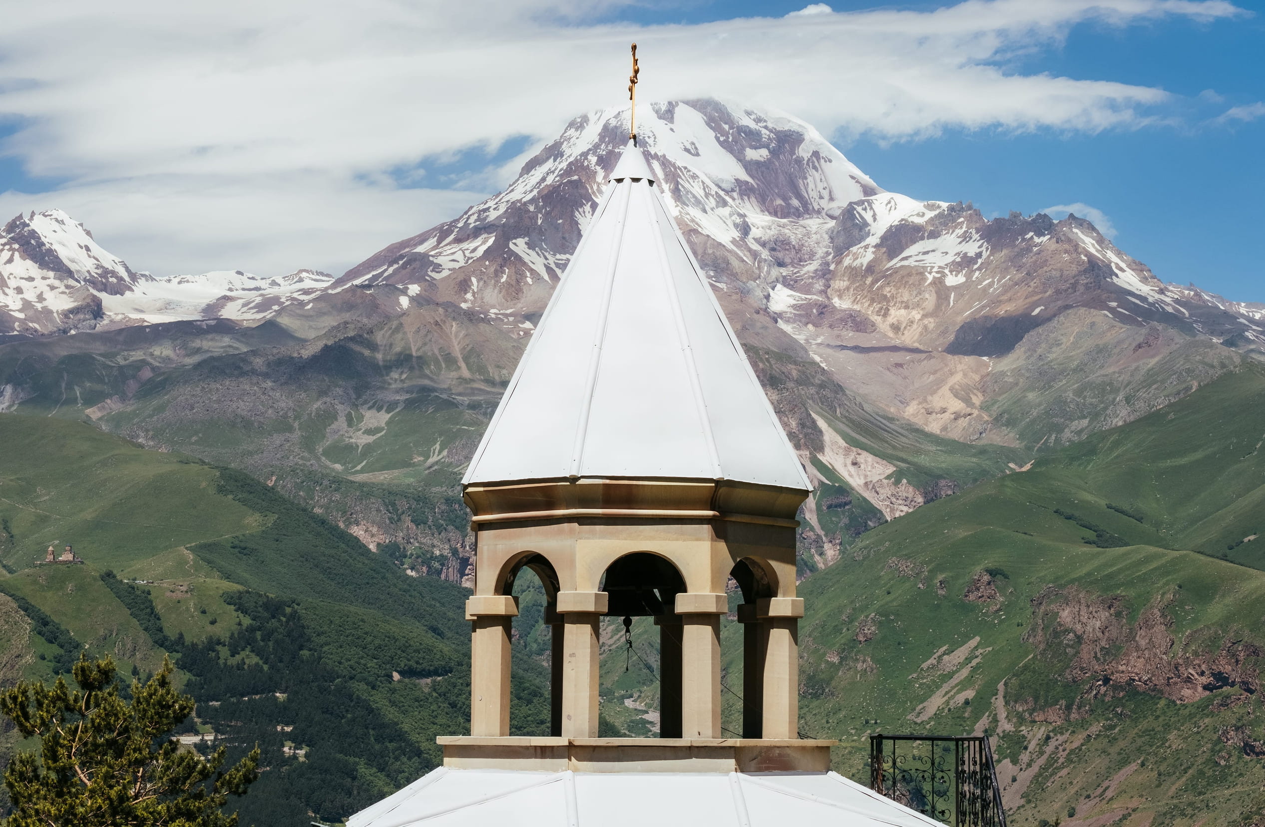 Kazbek Monastery in Georgia
