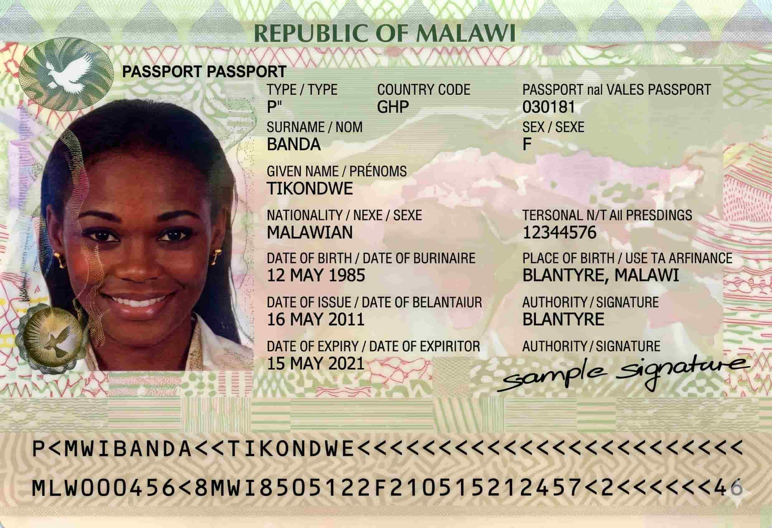 Malawi Passport