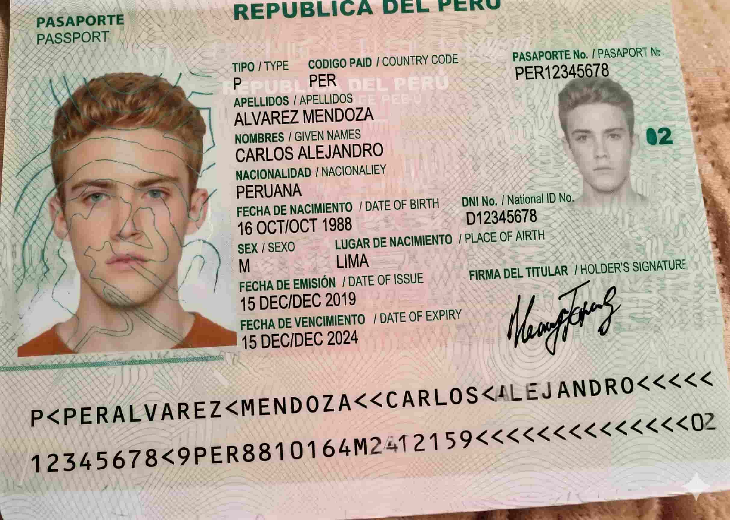 Peru Passport