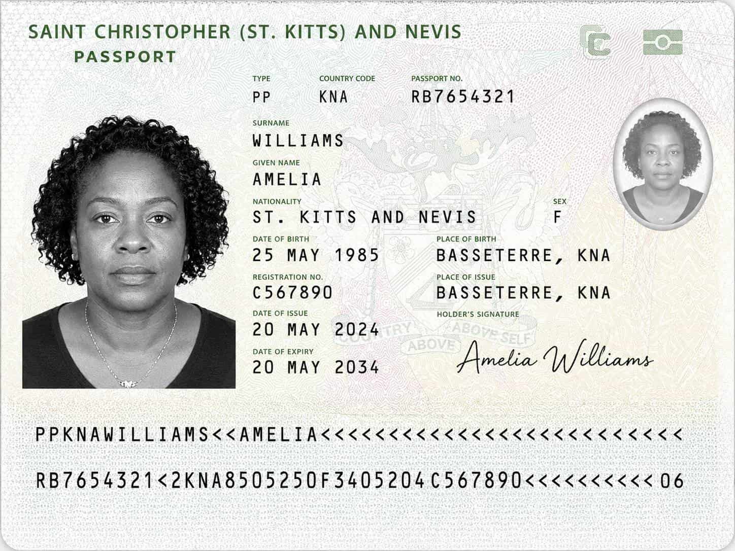 Saint Lucia Passport