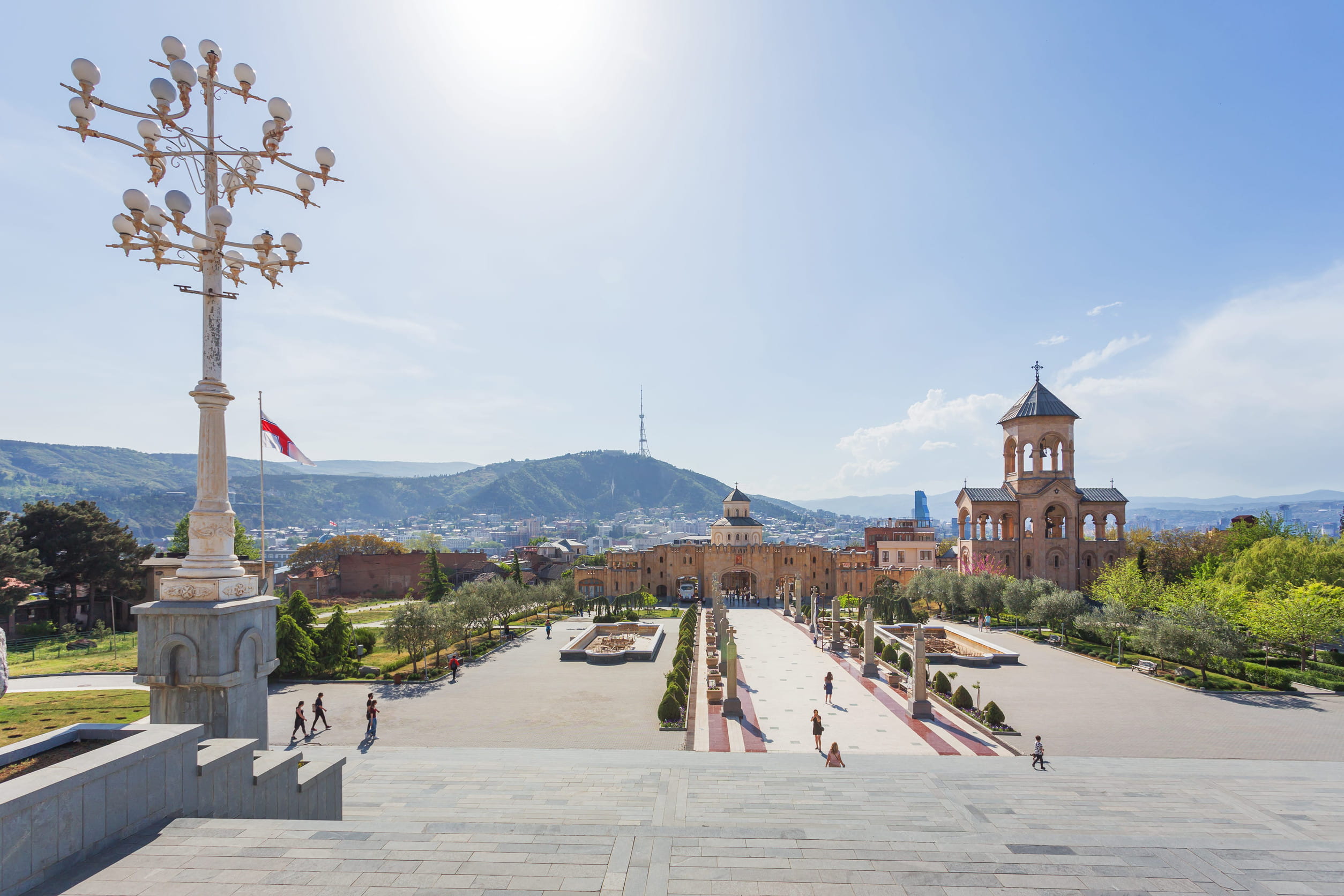 Sunny day in Tbilisi