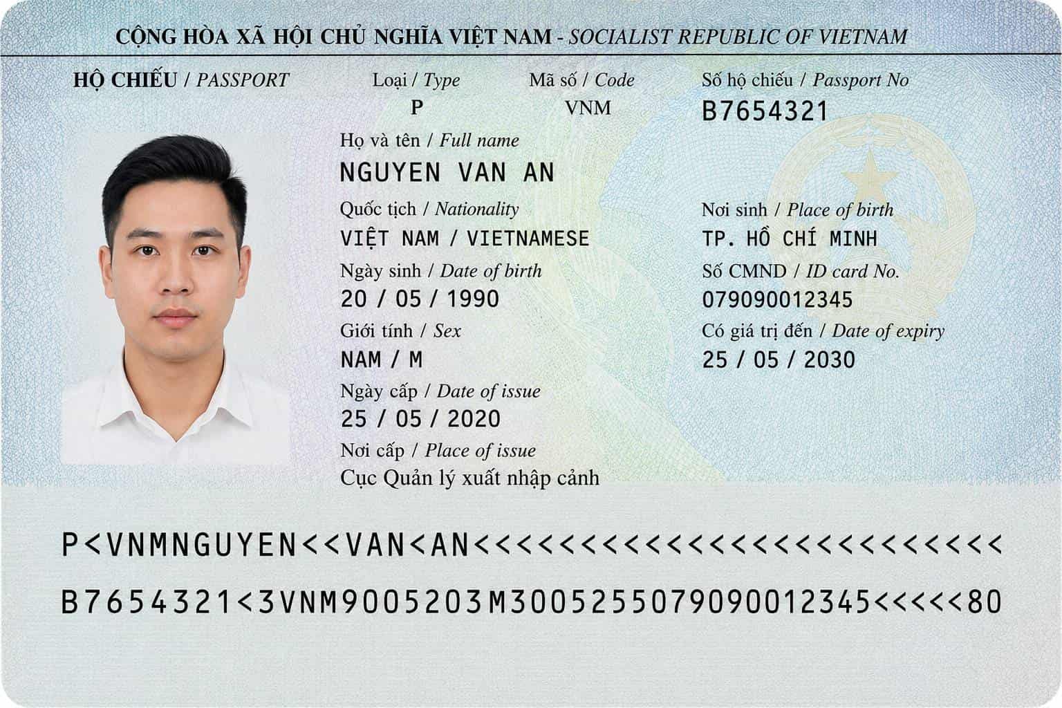 Vietnam Passport